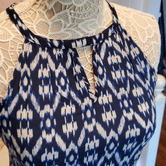 Old Navy Blue Tank Top Small - Picture 2 of 8